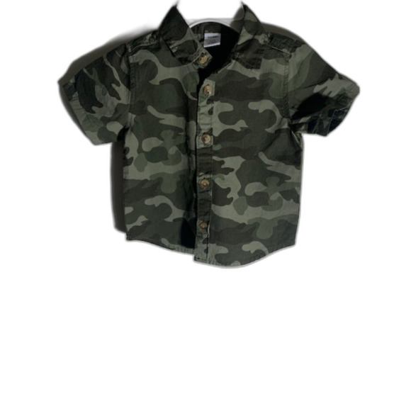 Old Navy Bundle 2 Piece Shirt/Pants & 2 Button Up/Down 0/6 Months - Picture 3 of 15